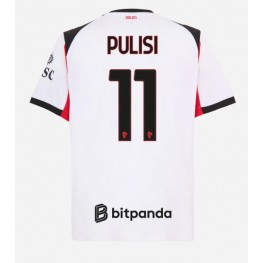 AC Milan Christian Pulisic #11 Uit tenue 2025-26 Korte Mouw